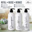 Bouteilles de shampooing et revitalisant modernes Modern | 32 oz liq. | Ensemble de 3 | Blanc