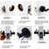 Handleset with 3 Deadbolt and Door Lever Rosette