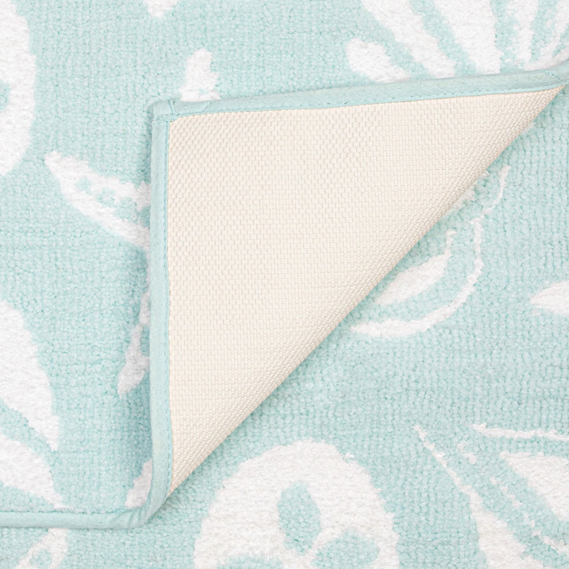 Tapis pour salle de bain Richelle, Vert