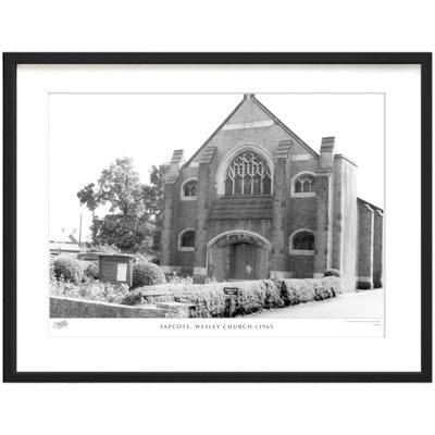 Sapcote, Wesley Church C1965 - Single Picture Frame Print