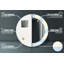 Huldar Glass Flat Wall Mirror