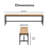Tommy Hilfiger Robson Dining Bench
