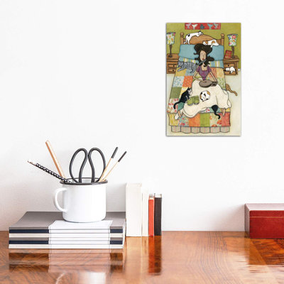 Rescue Kitties by Jamie Morath - Wrapped Canvas Print