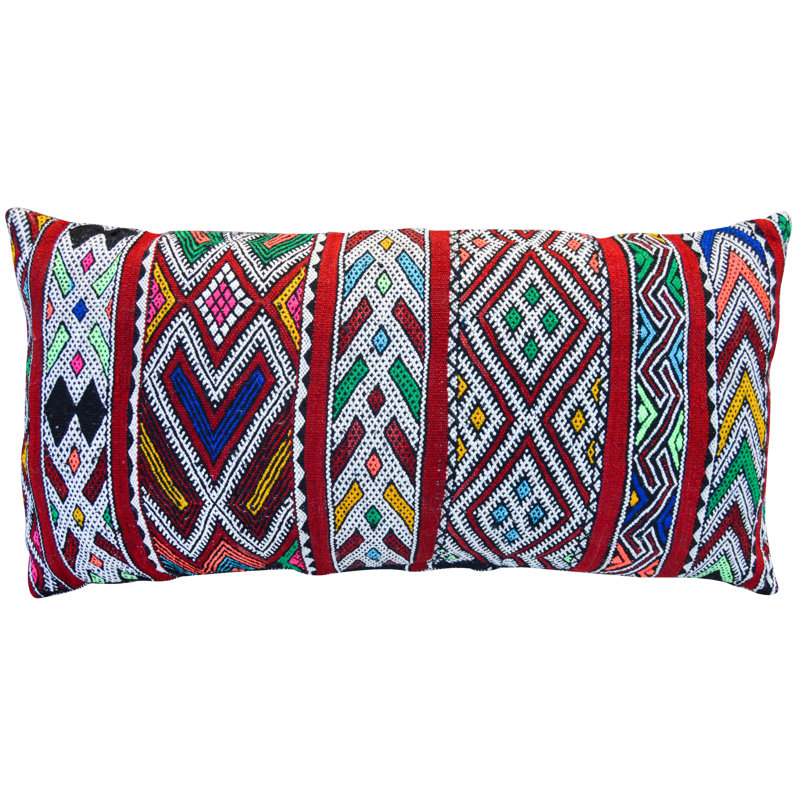 Lumbar Pillow Cover & Insert, Polyester/Eco-Fill