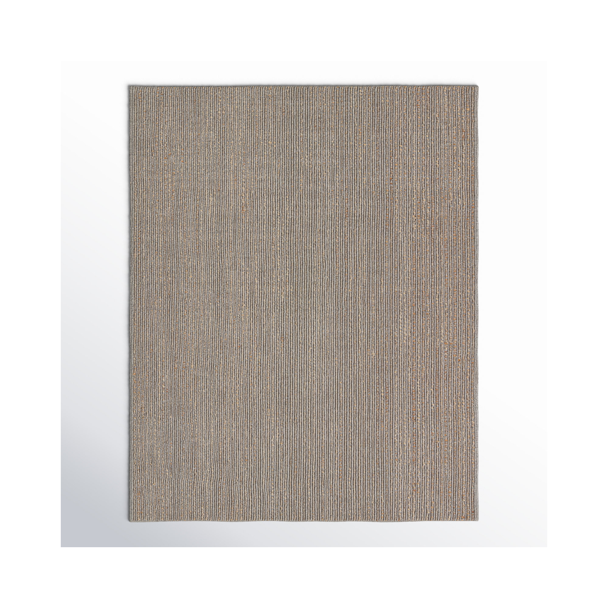 Fransin Handmade Gray/Brown Rug, Rectangle 8' x 10'