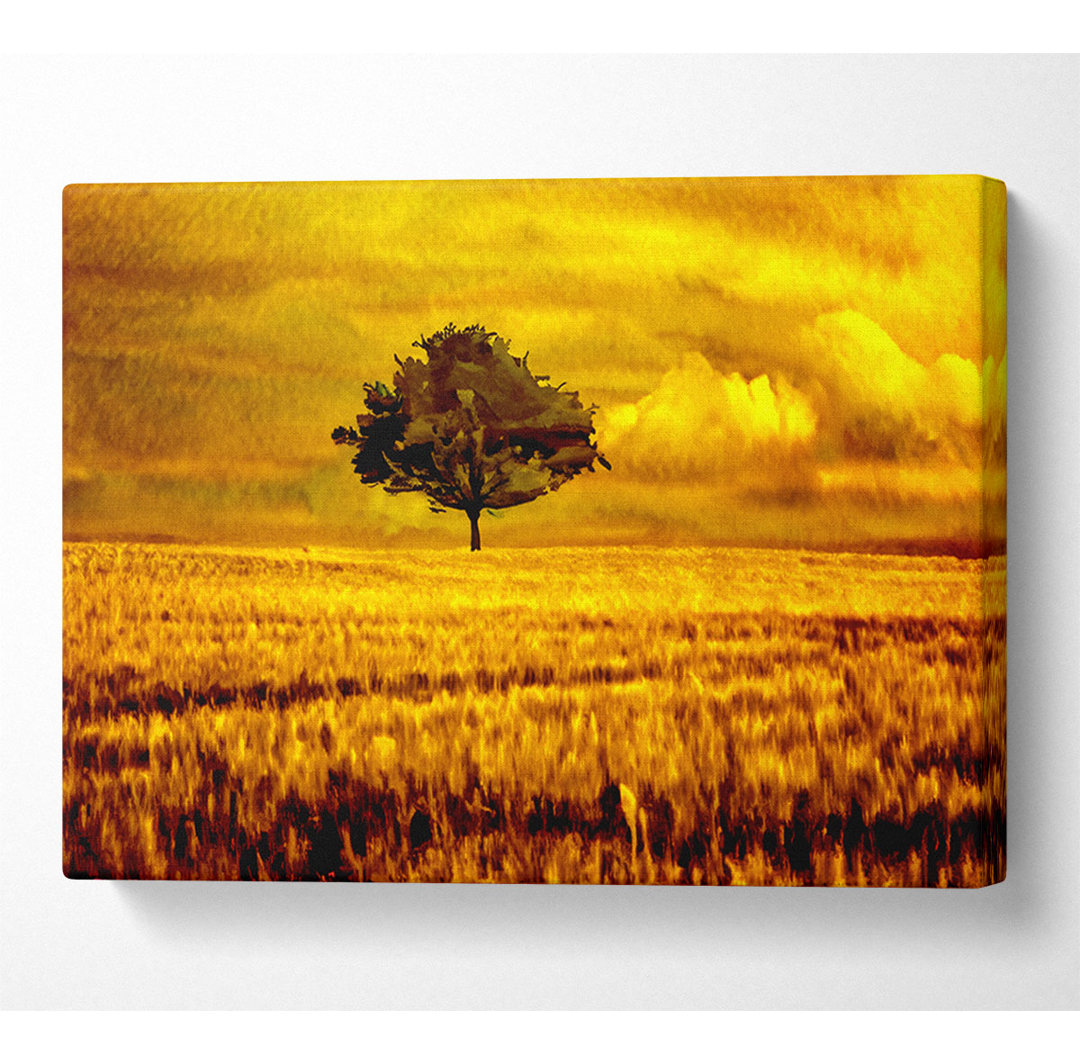 Gold - Kunstdrucke auf Leinwand - Wrapped Canvas