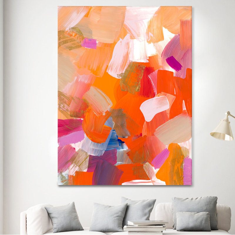" Confetti Petals " by Lanie Loreth Painting Print