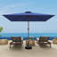  Parasol de marché rectangulaire 120 po x 78 po avec manivelle-1920056190