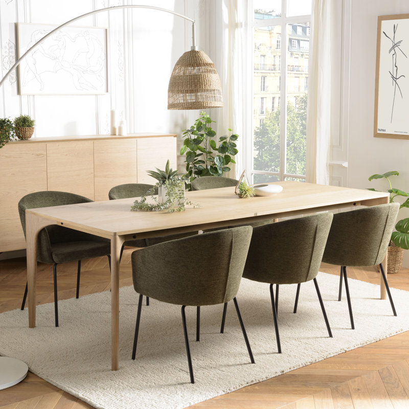 MAXENCE Oak Dining Table