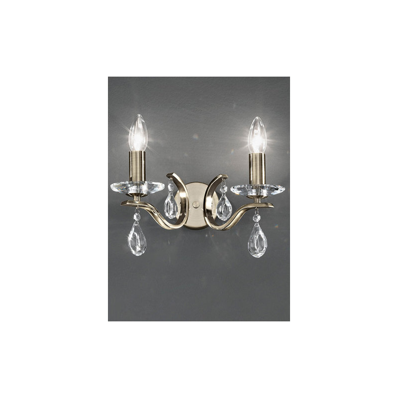 Candle Wall Light, Bronze