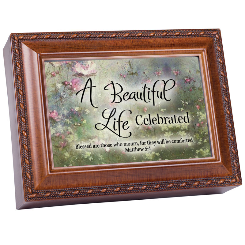 Boîte à souvenirs «A Beautiful Life Celebrated»