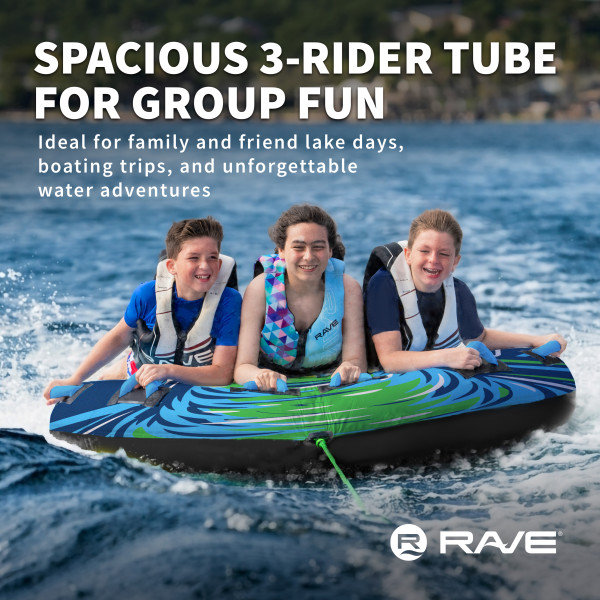 Tube de bateau remorquable pour 3 personnes RAVE Sports