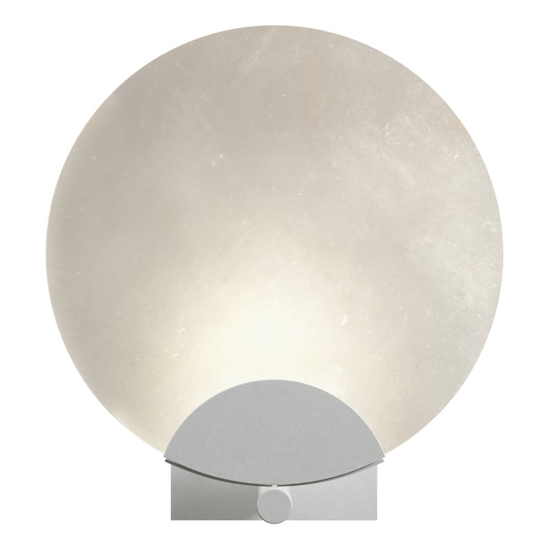 Applique murale en acier Callisto, Platine rétro