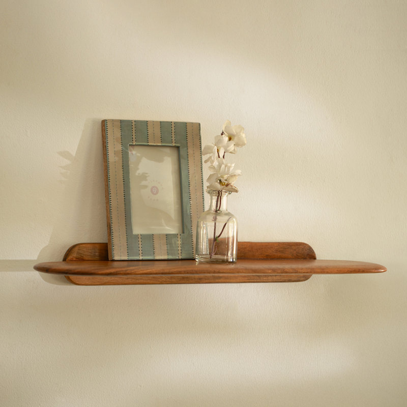 Tablettes murales flottantes en bois Sephine