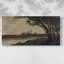 Paysage, série DCC-XXVVI, toile tendue avec châssis, prête à être accrochée-107107605