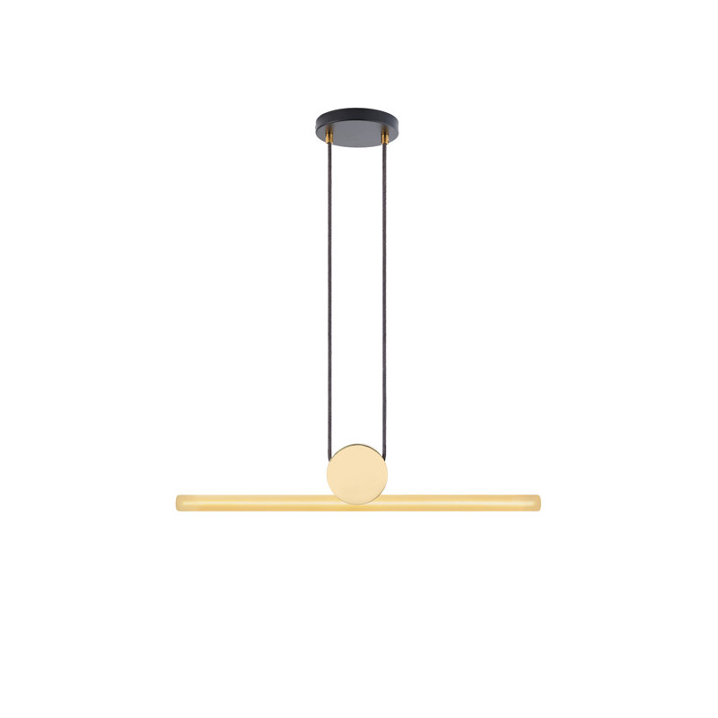 Kilter Pendant, Solid Brass