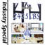 Pied de table en acier H 28 po x l 24 po