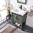 Maloy 24 " W Freestanding Standard Free Standing 1 Single Vanity Bathroom Vanity With Ceramic Top-1724833966