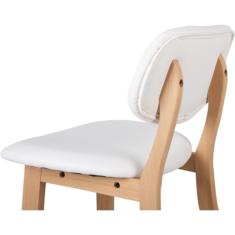 Galilee 65cm Bar Stool, White