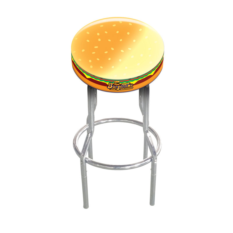 Arcade1up Burgertime Adjustable Height Bar and Arcade Stool