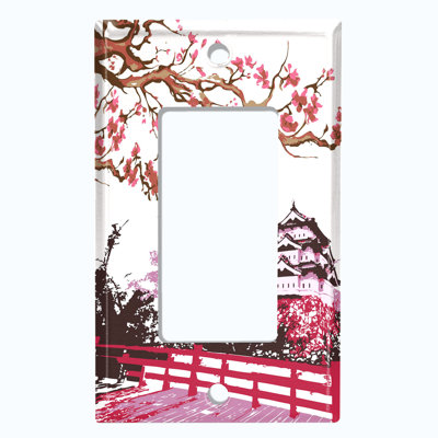 Landscape & Nature 1 - Gang Toggle Light Switch Standard Wall Plate