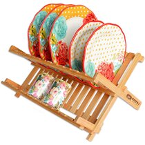 Totally Bamboo Collapsible Dish Rack