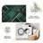 1PC dark emerald green gold geometric rhombus pattern area rugs for Living Room, Soft and Comfortable, Suitable for all seasons, easy-to-maintain, machine washable Indoor floor mat, Under Table Farmhouse suitable for entryway, bedroom, dining room,-129466882