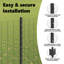 Fence Posts 44 Pcs U-Channel Steel-1173203123-1173203135