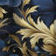 Mystical Blue Damask Mirage - Panneaux de rideaux damassés-95457899