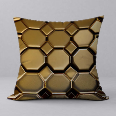 Coussin décoratif en polyester 