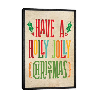 Colourful Christmas I - Print on Canvas