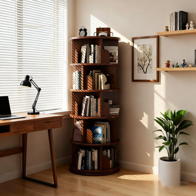 Bibliothèque rotative à 5 niveaux, 360 °