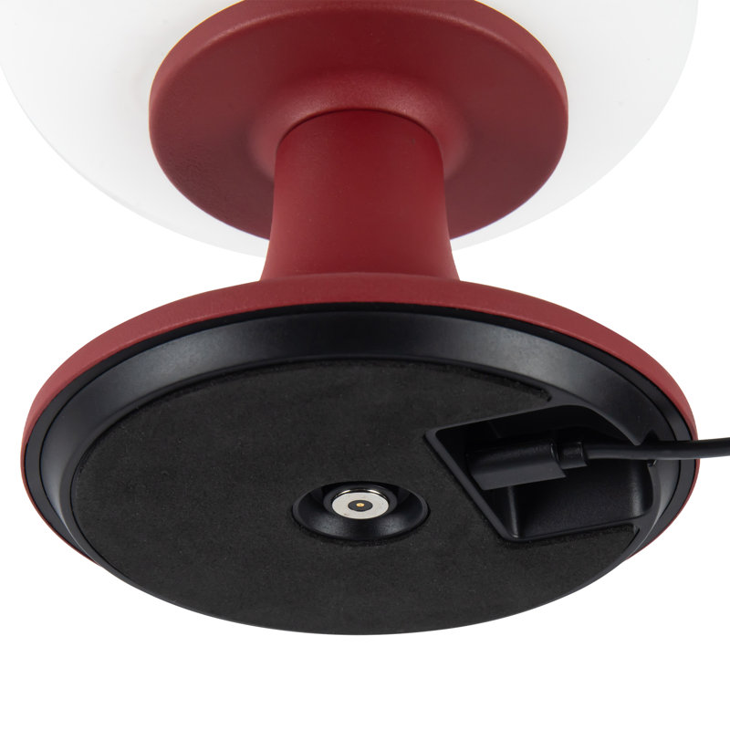 Lampe de table DEL à intensité variable 8 po Bea, Red