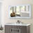 Odonoghue Metal Rectangle Wall Mirror-513167226
