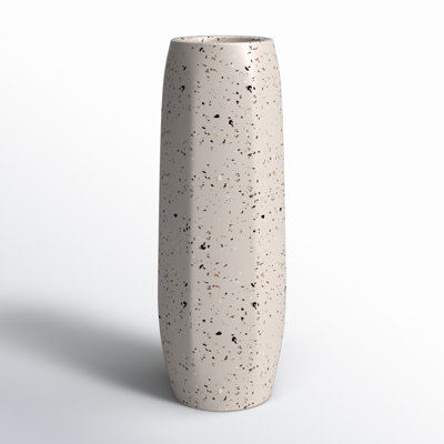 Vase blanc Cliett Terrazzo - moyen
