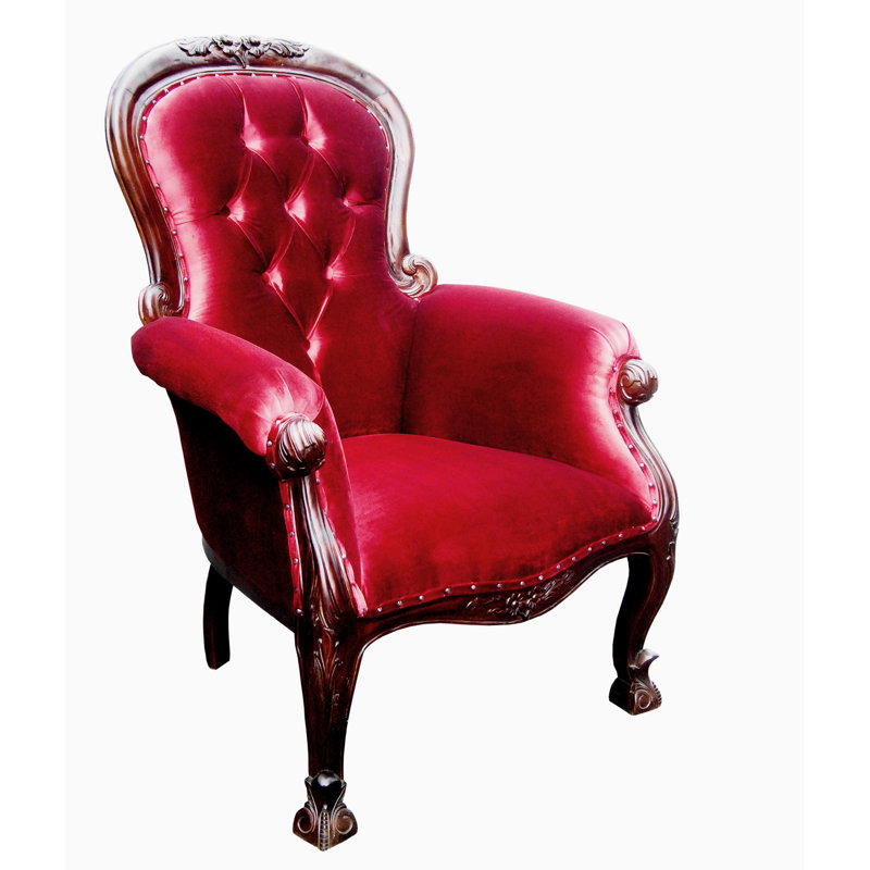 Fauteuil en polyester de 32 po de large Bliven