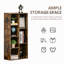 Esther 106cm H x 50cm W Standard Bookcase-452946925