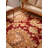 Chatney Hand Tufted Wool Eco-Friendly Area Rugs - Square, Dark Red Color, Floral Modern Design, High Pile Thick Handmade Anti Skid Area Rugs for Living Room, Bed Room-1286523223-1286523216