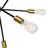 Andreaz 10 - Light Unique / Statement Modern Adjustable Black Dimmable Linear Chandelier