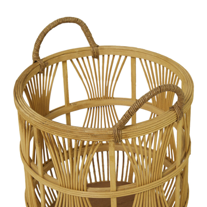 Ensemble de 3 paniers en bambou