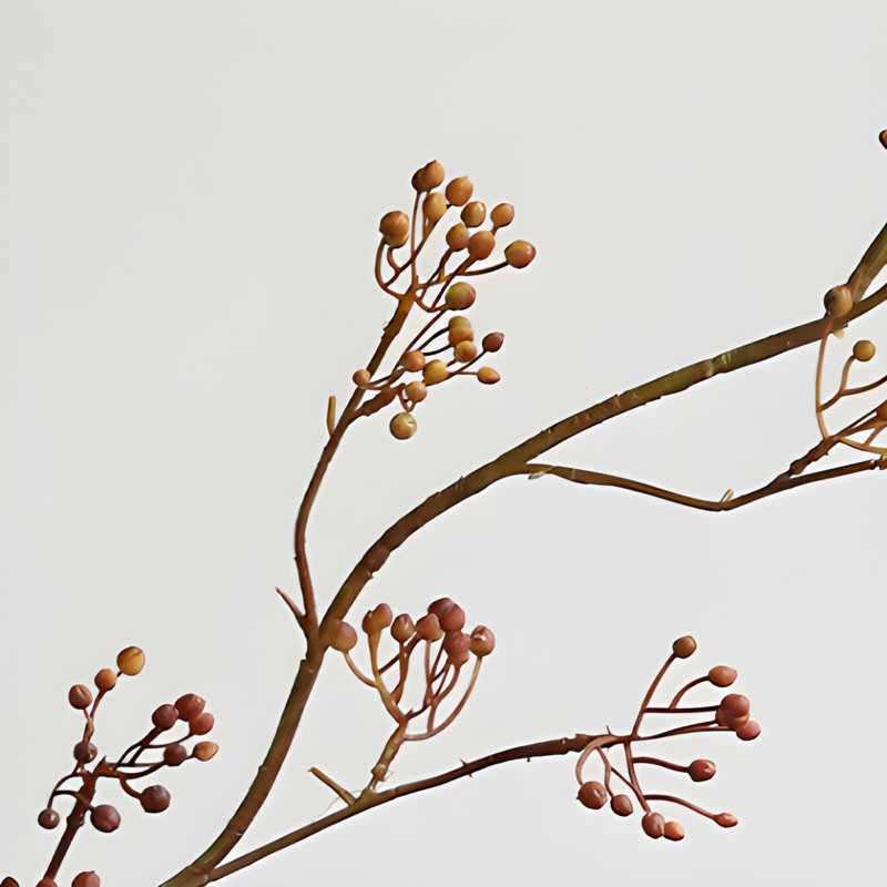 Ornements de fleurs simulées