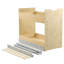 Rangement à 2 niveaux pour armoire étroite LOMOOR (l 11 po x P 21 po)-1824649273