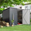 Lockable Galvanised Steel Bike Shed