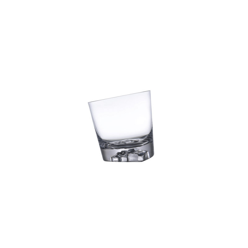 Memento Mori Handmade Crystal Whiskey Glass