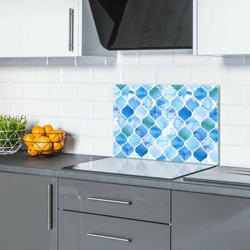 Zahoruiko Regular Mosaik Abstract Tiles Chopping Board, 60cm L x 52cm W
