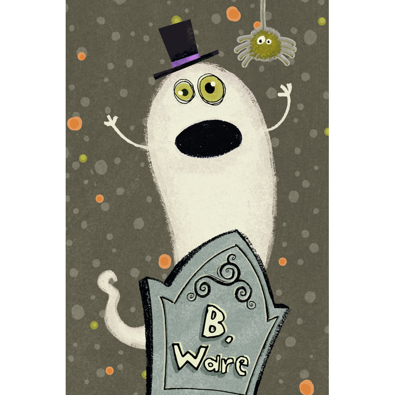 Happy Haunting II by Regina Moore - Wrapped Canvas Print, 46cm H x 30cm W 