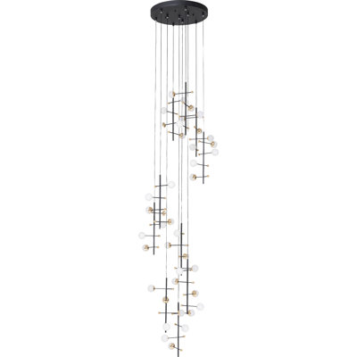 Trapeze Pendant Light, 280Cm