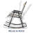 Outdoor Rocking Lounge Chair-1562589059