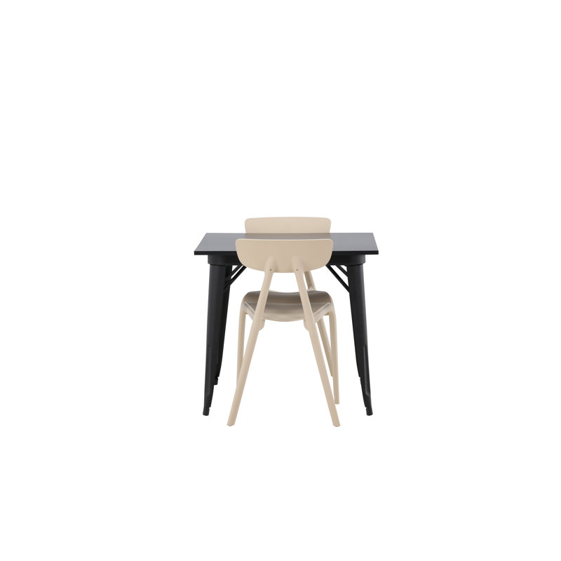 Watson 2 - Person Dining Set, Beige, Beige