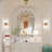 Glass Arch Wall Mirror